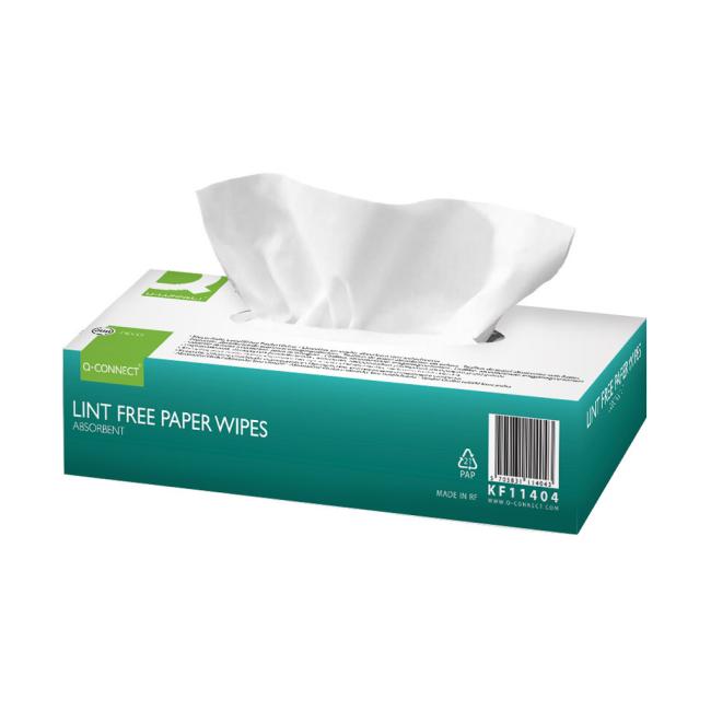 [QC011404] Cleaning paper towels 200 pcs white Q-CONNECT