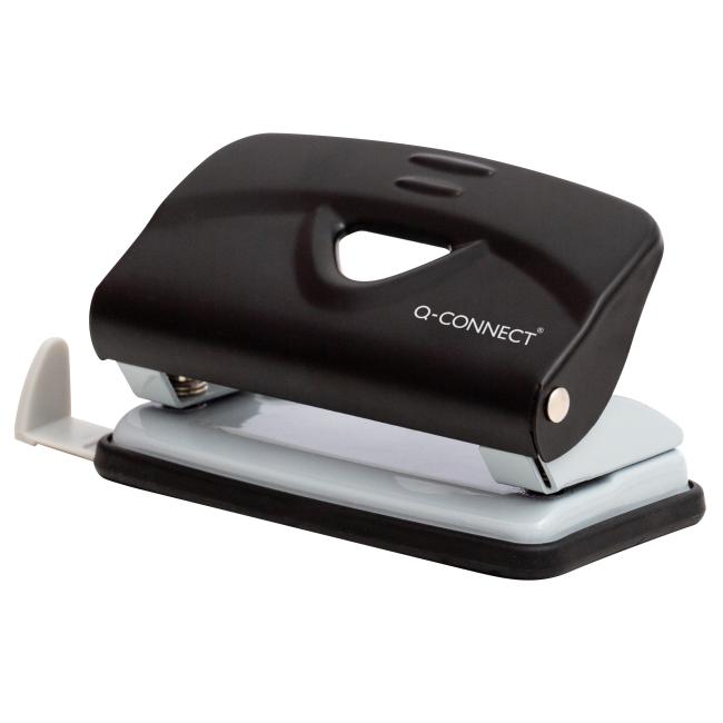 Q-CONNECT hole punch for 10 sheets black/grey