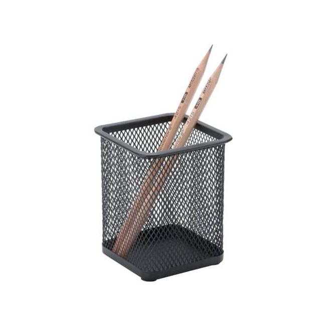 Wire pen stand 80x100mm black