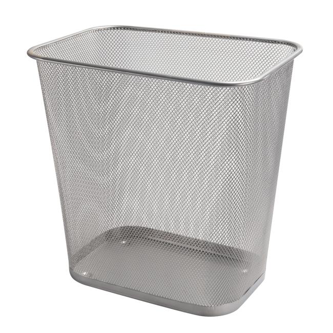 [QC015109] Wire basket 13 ℓ square silver