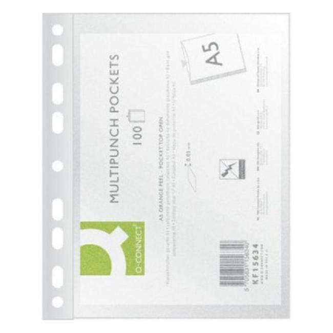 Eurocover Q-CONNECT A5 matný 50mic v taške