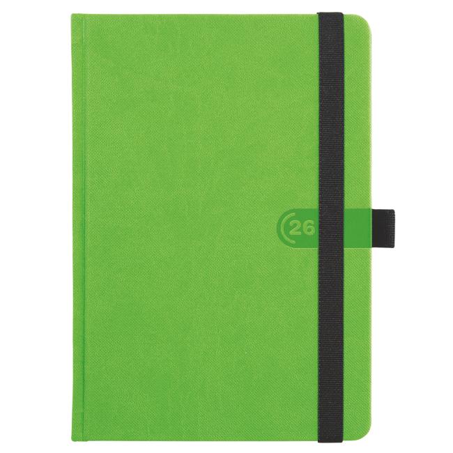 Diary Trendy daily A5 14.8 x 21 cm green 2026