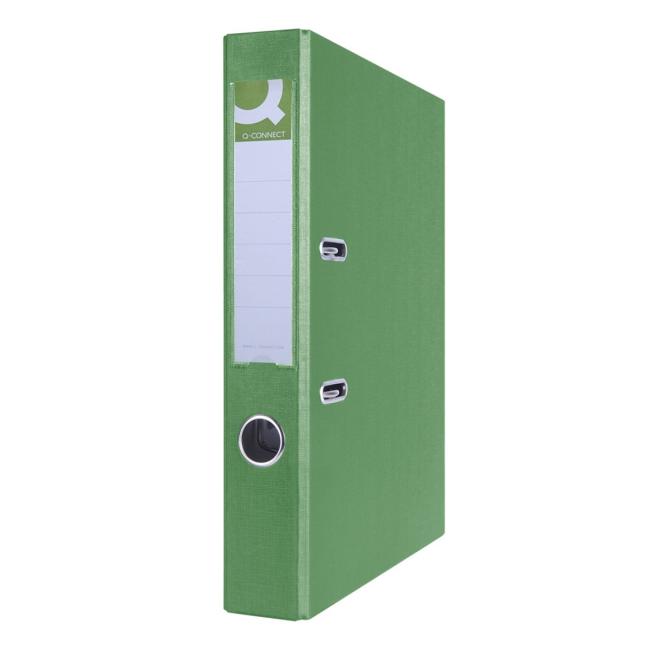 Lever filer Q-CONNECT semi-plastic 5cm green