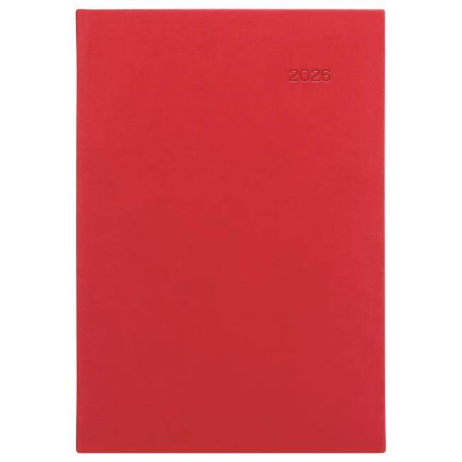[DA5338] Viva daily diary A5 14.8 x 21 cm red 2026