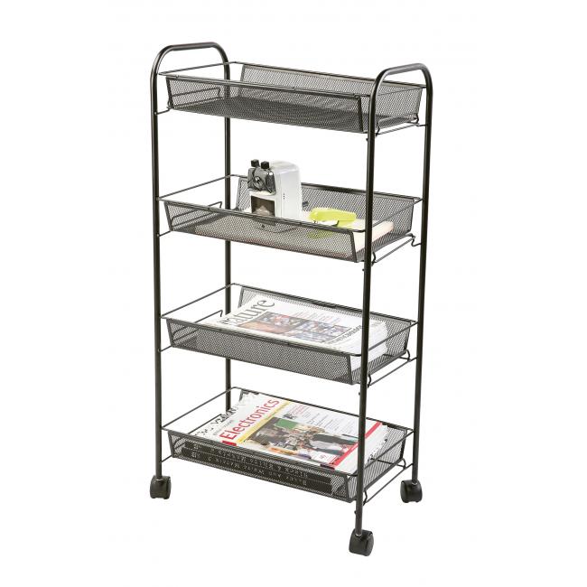 Wire trolley Q-CONNECT black