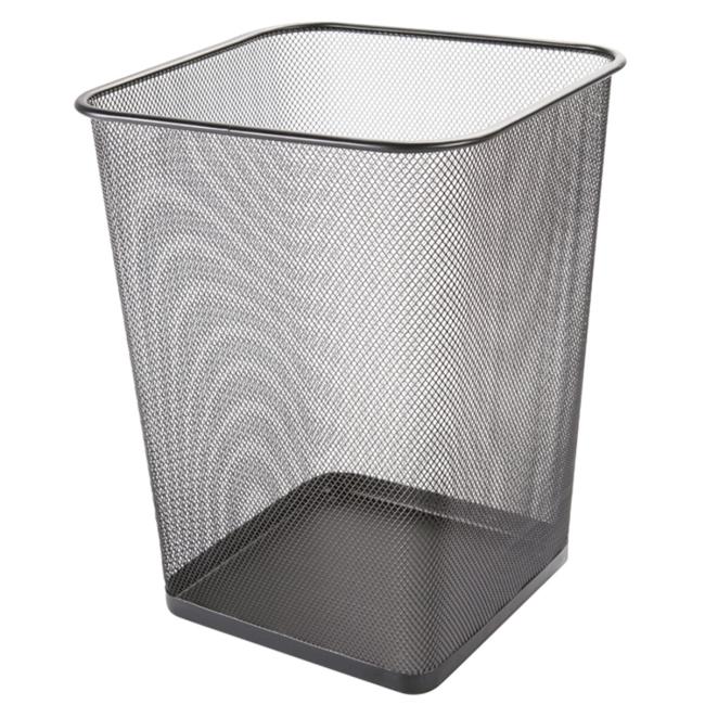 Wire basket 18 ℓ square black