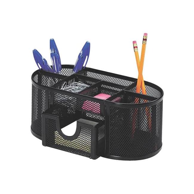 [QC018472] Drôtený stojan kombinovaný ovál 235x100x112mm čierny