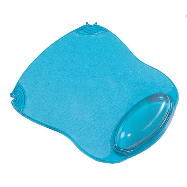 [QC020085] Podložka pod myš a zápästie gélová Q-CONNECT modrá