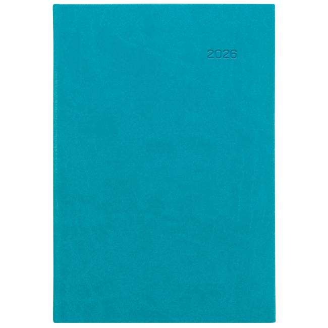 Viva daily diary A5 14.8 x 21 cm turquoise 2026