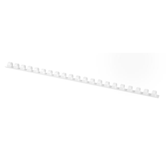 [QC024019] Plastic combs Q-CONNECT 8mm white