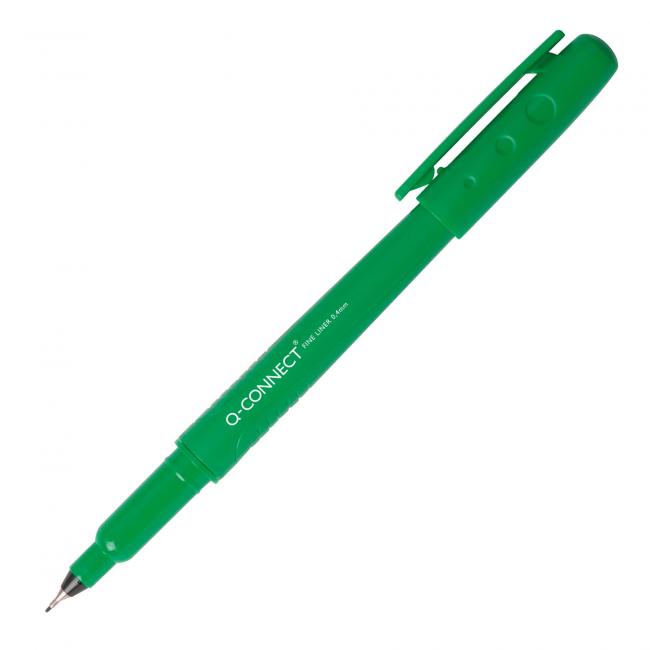 Liner Q-CONNECT 0.4mm green