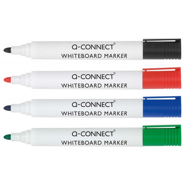 [QC026038] Q-CONNECT 4S whiteboard marker set