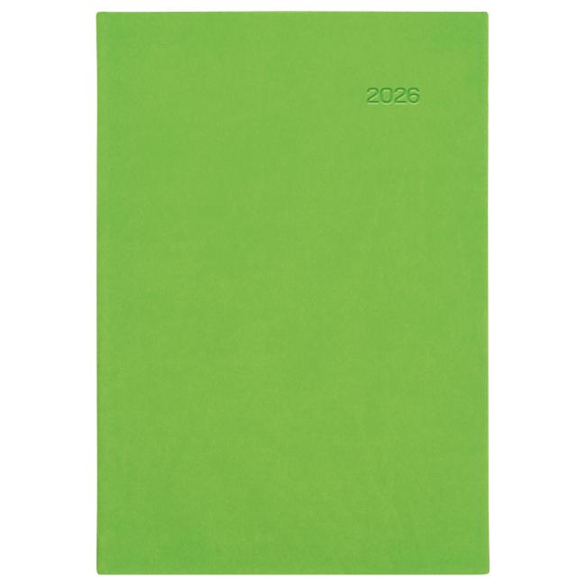 Viva daily diary A5 14.8 x 21 cm green 2026