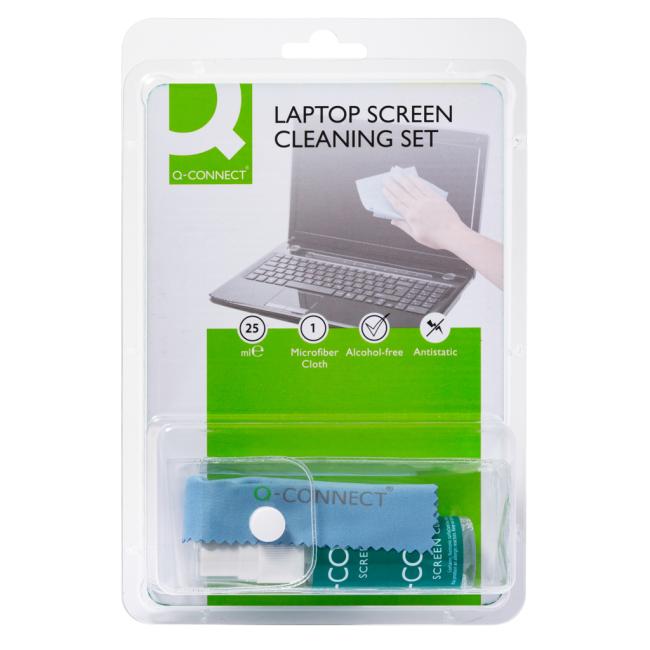 Cleaning set for Q-CONNECT for laptop