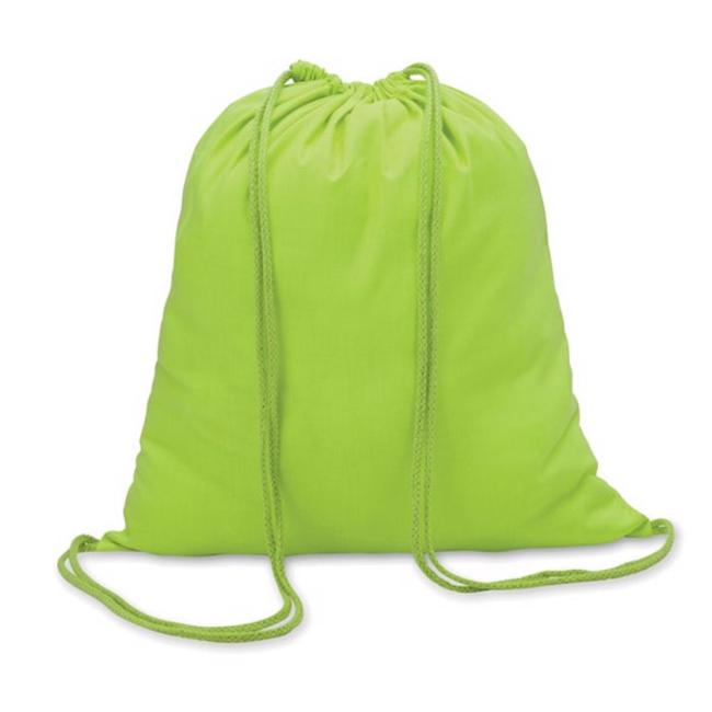[RD848448] Cotton moving bag 100gr/m² 41x37 cm lime