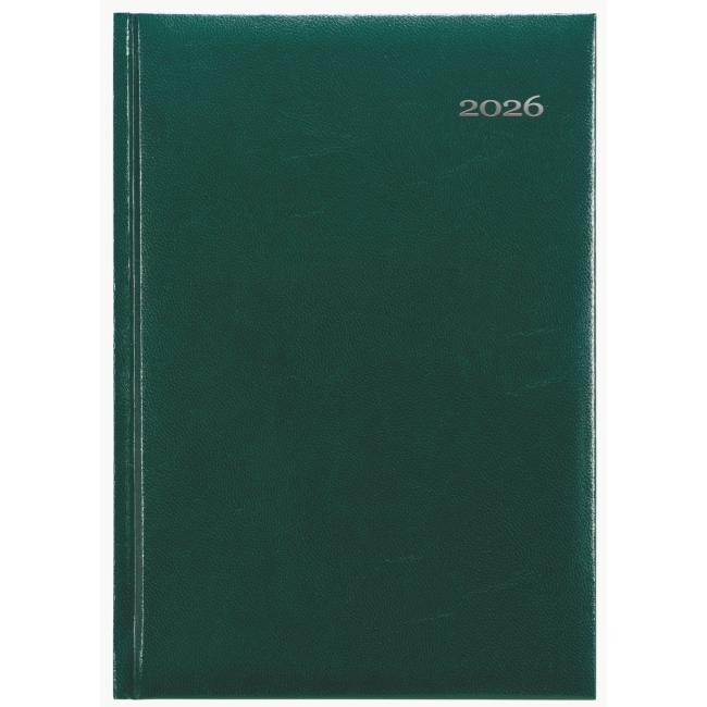 [DA5349] Diary Kronos daily A5 14.8 x 21 cm green 2026