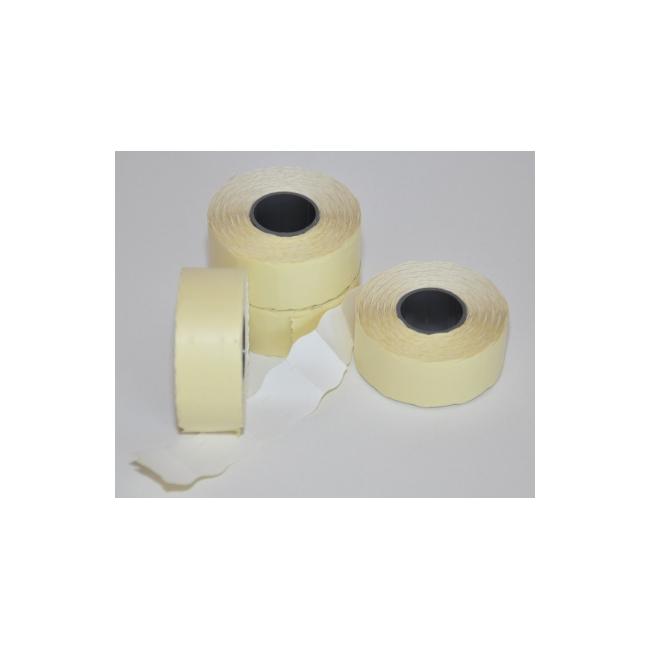 Labels 25x16 white round