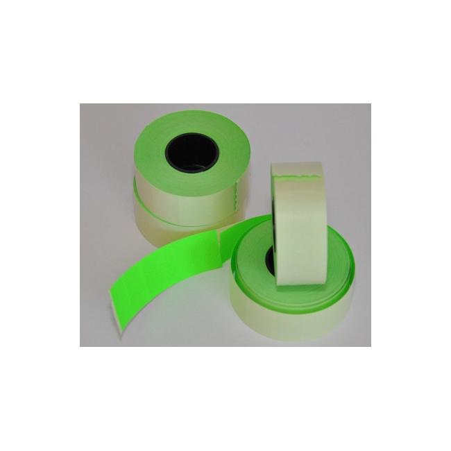 Labels 25x16 signal green angular