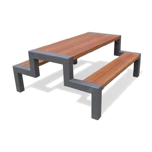 Alba massive outdoor set, h.81 x w.136 x d.64 cm