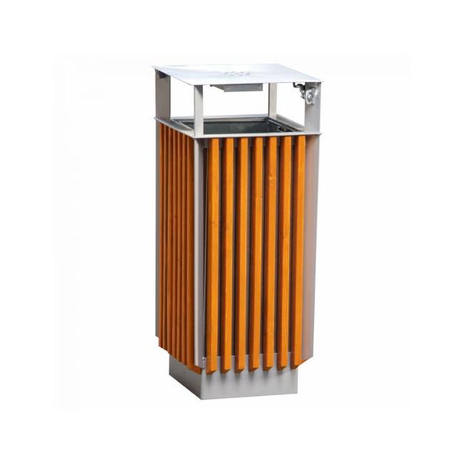 [RG020050] Outdoor trash can with ashtray
