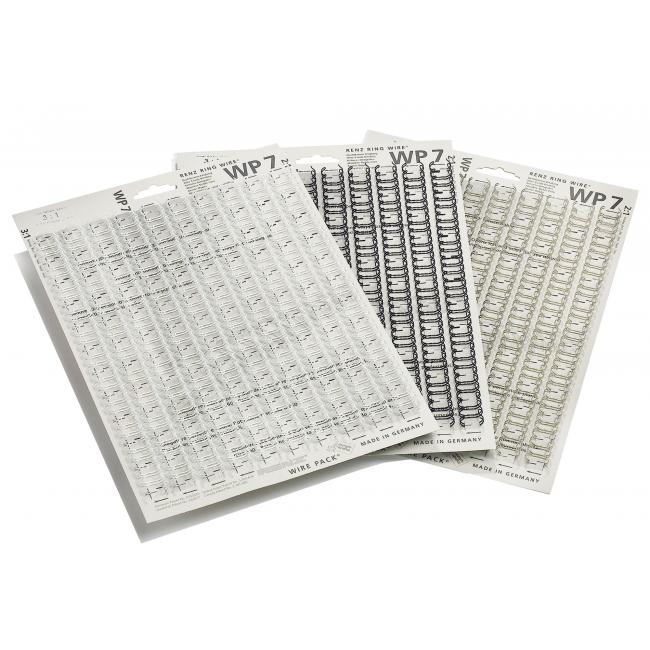 [RZ123402] Drôtené hrebene Renz 12,7mm červený 3:1