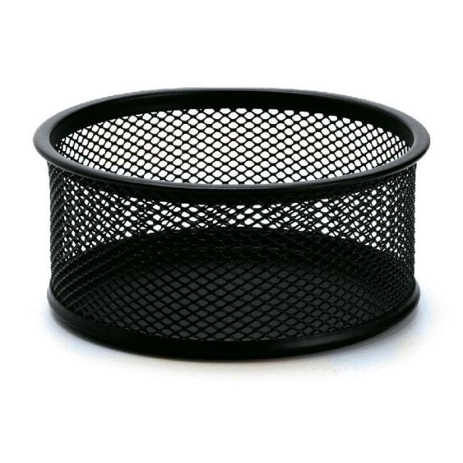 Drôtený stojan na kancelárske klipy Sakota 80x30mm čierny