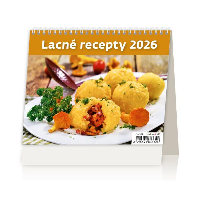 [SM302] Table calendar 17.1x13.9 cm - Cheap recipes 2026
