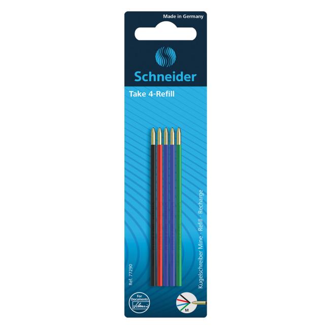 Set of replacement refills for Take 4 ballpoint pens