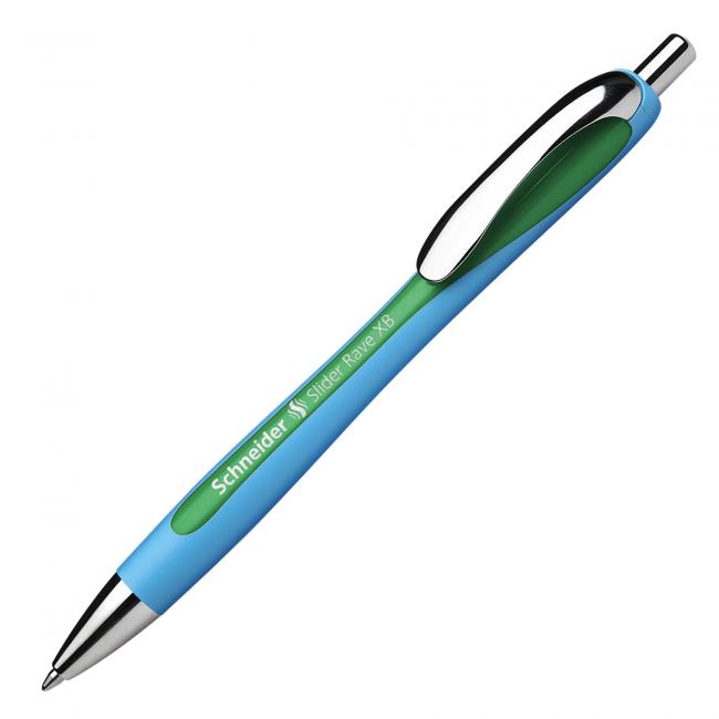 Ballpoint pen Schneider Slider Rave green