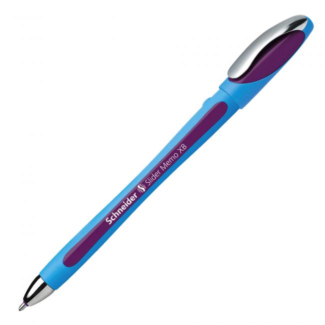 Ballpoint pen Schneider Slider memo XB purple