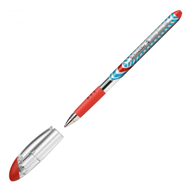 Ballpoint pen Schneider Slider Basic XB red
