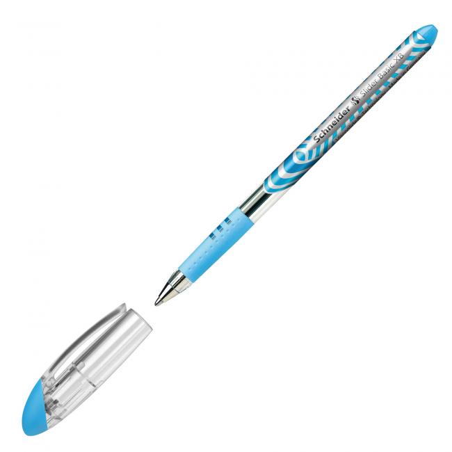 Ballpoint pen Schneider Slider Basic XB light blue