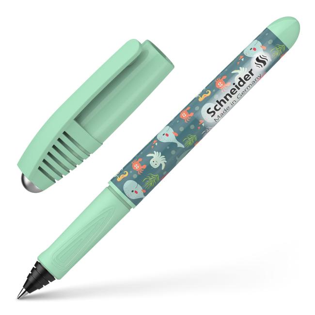 [SN187525] Schneider fountain pen with Zippi Fish roller tip