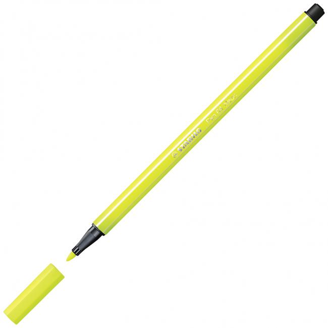 [ST006824] Marker pen STABILO Pen 68 lemon yellow