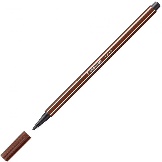Marker STABILO Pen 68 brown