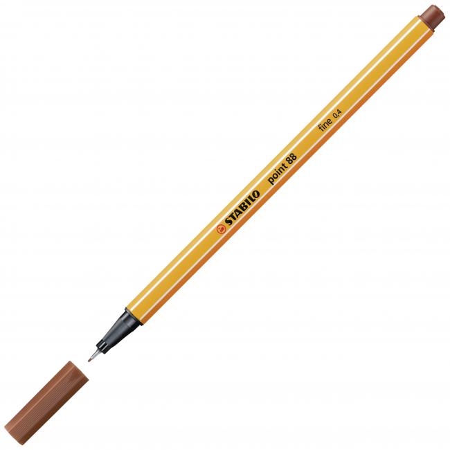 [ST008838] Liner STABILO Point 88 red clay