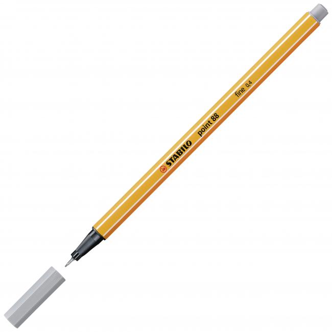 Liner STABILO Point 88 medium gray