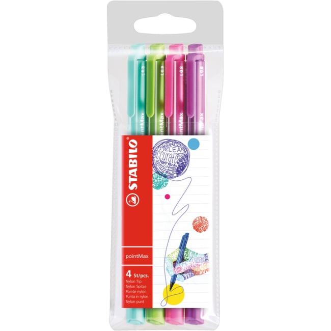 Set of markers STABILO pointMax 4 pcs