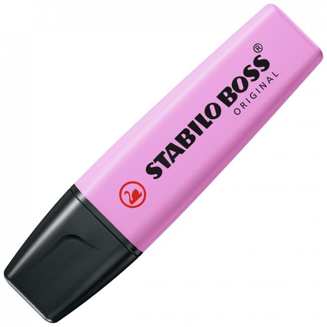 Zvýrazňovač STABILO BOSS ORIGINAL Pastelový fuschia