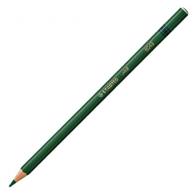 Colored pencil STABILO All green 12 pcs