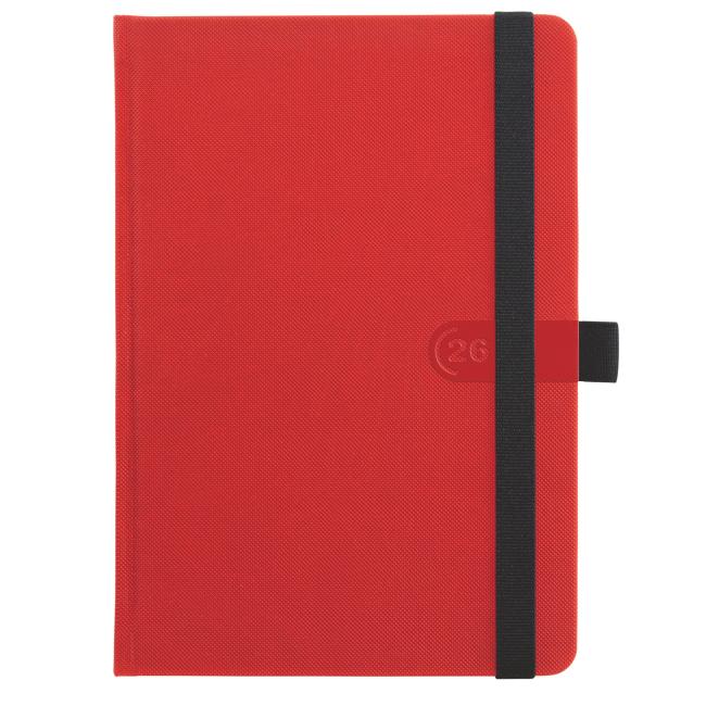 [TA5318] Trendy weekly diary A5 14.8 x 21 cm red 2026