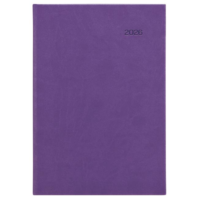 [TA5347] Viva weekly diary A5 14.8 x 21 cm purple 2026