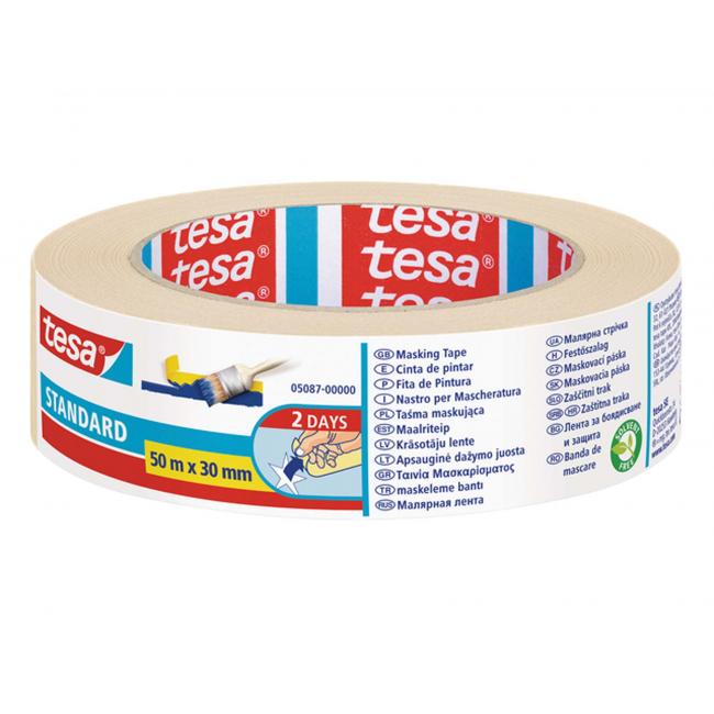 Masking crepe tape TESA 30mm x 50m