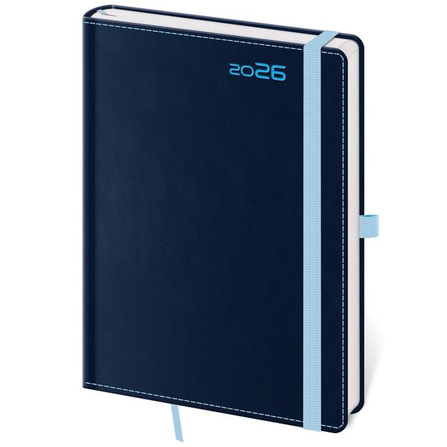[DB433-2] DOUBLE BLUE weekly diary B6 12x16.5cm 2026