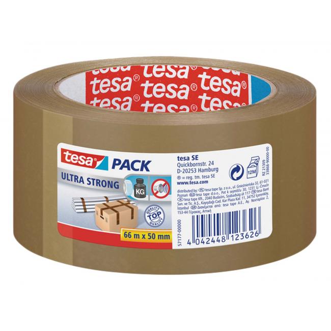 [TE057177] Baliaca lepiaca páska TESA ultra strong 50mm x 66m hnedá