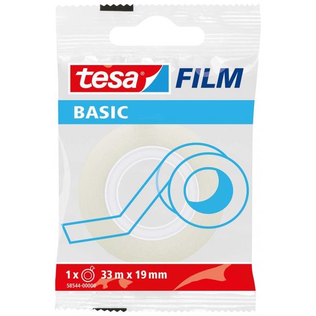 [TE058544] Adhesive tape TESA basic 19 mm x 33 m
