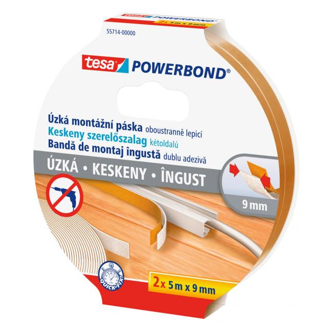 Mounting tape Tesa Powerbond 2x5mx9mm