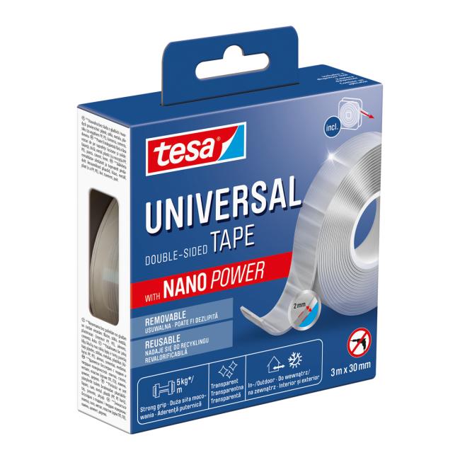 Double-sided tape Tesa NANOTAPE 30 mm x 3 m