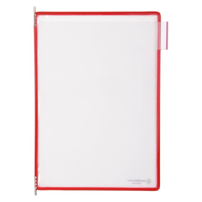 Tarifold vrecká A4 červené otvorené od horných 10 ks