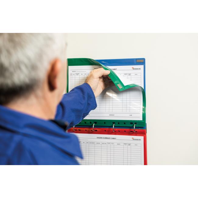 [TF181110] Magnetická kovová lišta Tarifold so 4-krúžkovou mechanikou